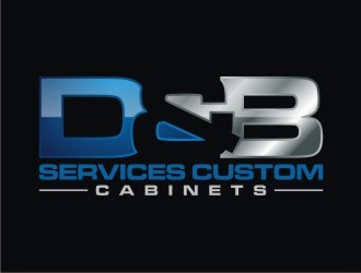 D & B SERVICES CUSTOM CABINETS logo design by agil