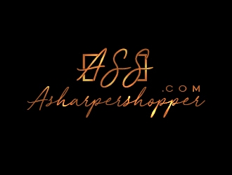 Asharpershopper.com  logo design by shravya
