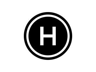 H  (H Utleie - H Drift - H City) logo design by ammad