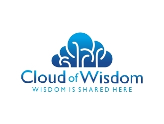 Cloud of Wisdom logo design by ruki
