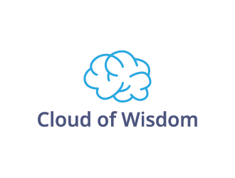 Cloud of Wisdom logo design by mhala
