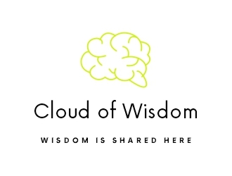 Cloud of Wisdom logo design by ManishKoli