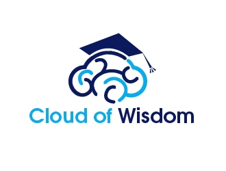 Cloud of Wisdom logo design by shravya