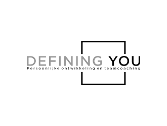 Defining You! Persoonlijke ontwikkeling en teamcoaching logo design by jancok