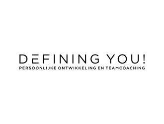 Defining You! Persoonlijke ontwikkeling en teamcoaching logo design by KQ5