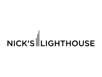 Nicks Lighthouse logo design by p0peye