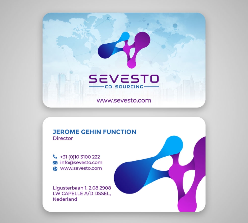 Sevesto logo design by Boomstudioz