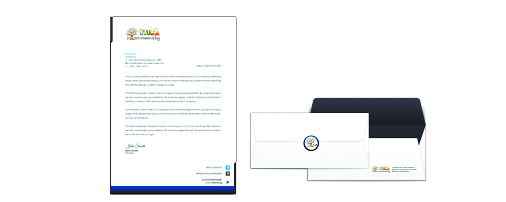 KITA neunmalklug logo design by wandk