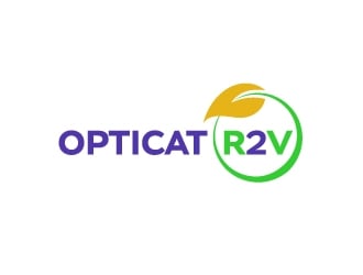 OptiCat R2V logo design by Marianne