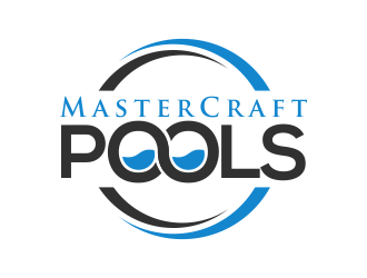 MasterCraft Pools logo design by kopipanas