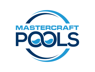 MasterCraft Pools logo design by kopipanas
