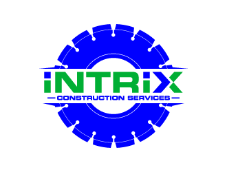 Intrix Construction Services logo design by torresace