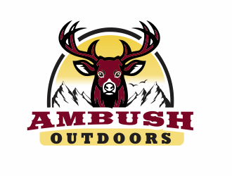 Ambush Outdoors logo design by cgage20