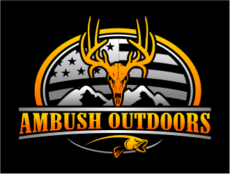 Ambush Outdoors logo design by cintoko