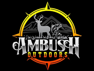 Ambush Outdoors logo design by AamirKhan