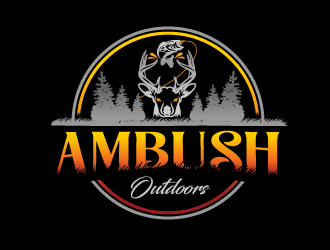 Ambush Outdoors logo design by SOLARFLARE