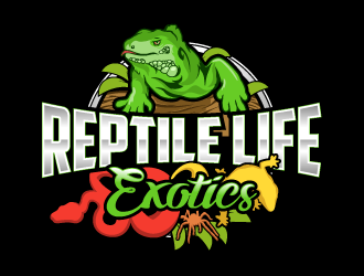 Reptile Life Exotics logo design by lestatic22