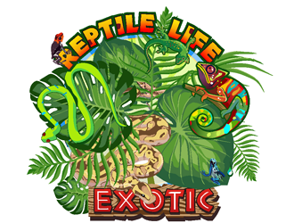 Reptile Life Exotics logo design by coco