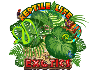 Reptile Life Exotics logo design by coco