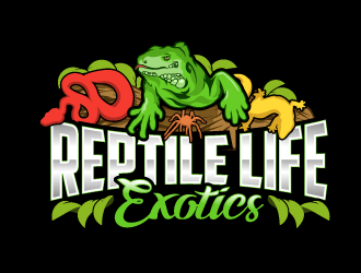 Reptile Life Exotics logo design by lestatic22
