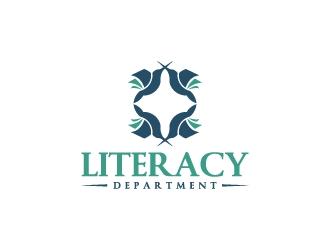 Literacy Department logo design by Erasedink