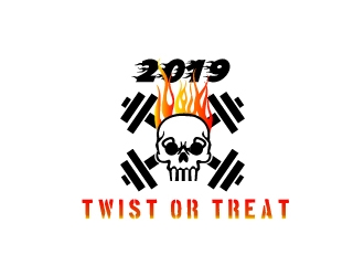 Twisted Cycle Twist or Treat logo design by shravya