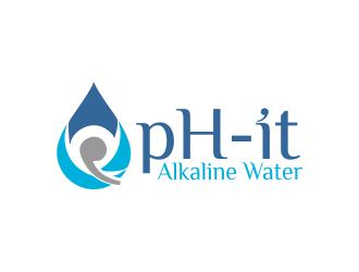 pH-it Alkaline Water logo design by Gwerth