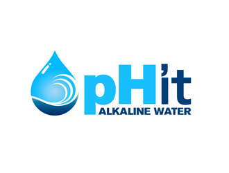 pH-it Alkaline Water logo design by kunejo