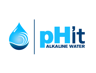 pH-it Alkaline Water logo design by kunejo