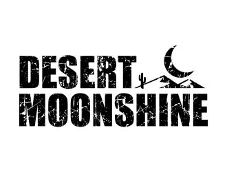Desert Moonshine logo design by Cekot_Art
