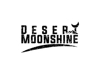 Desert Moonshine logo design by aryamaity