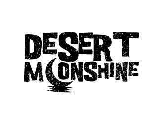 Desert Moonshine logo design by aryamaity