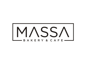 massa - bakery & cafe logo design by Barkah