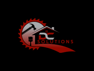 DC SOLUTIONS  logo design by nona