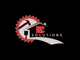 DC SOLUTIONS  logo design by nona