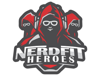 NerdFit Heroes logo design by MCXL