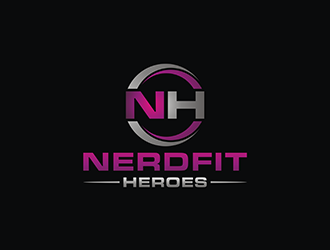 NerdFit Heroes logo design by kurnia