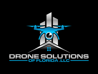 Drone solutions of florida .llc logo design by maseru