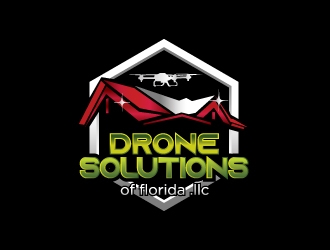 Drone solutions of florida .llc logo design by iamjason