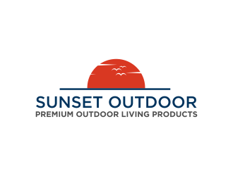 Sunset Outdoor logo design by ammad