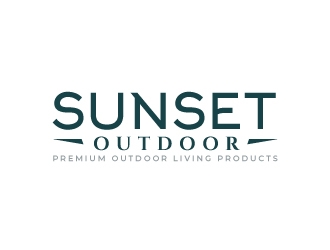 Sunset Outdoor logo design by Rock