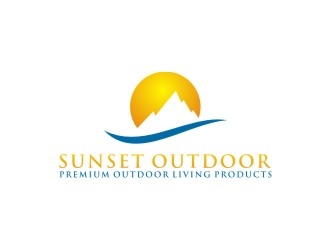 Sunset Outdoor logo design by sabyan
