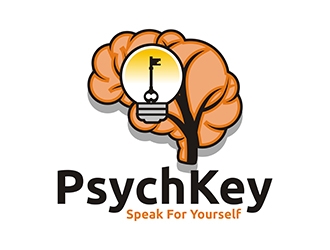 PsychKey logo design by gitzart