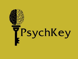 PsychKey logo design by AamirKhan