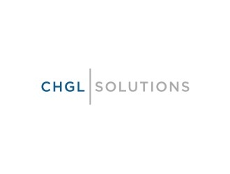 CHGL Solutions logo design by sabyan