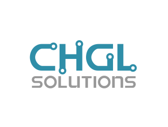 CHGL Solutions logo design by serprimero