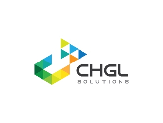 CHGL Solutions logo design by zakdesign700