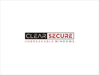 ClearSecure Unbreakable Windows logo design by bunda_shaquilla
