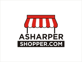Asharpershopper.com  logo design by bunda_shaquilla