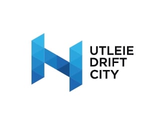 H  (H Utleie - H Drift - H City) logo design by Fear